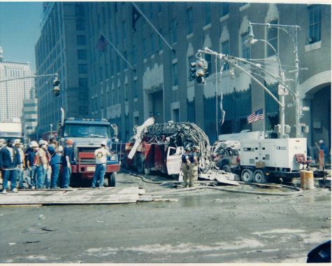 Views from Ground Zero. Lower Manhattan, New York City, 9/11/2001.