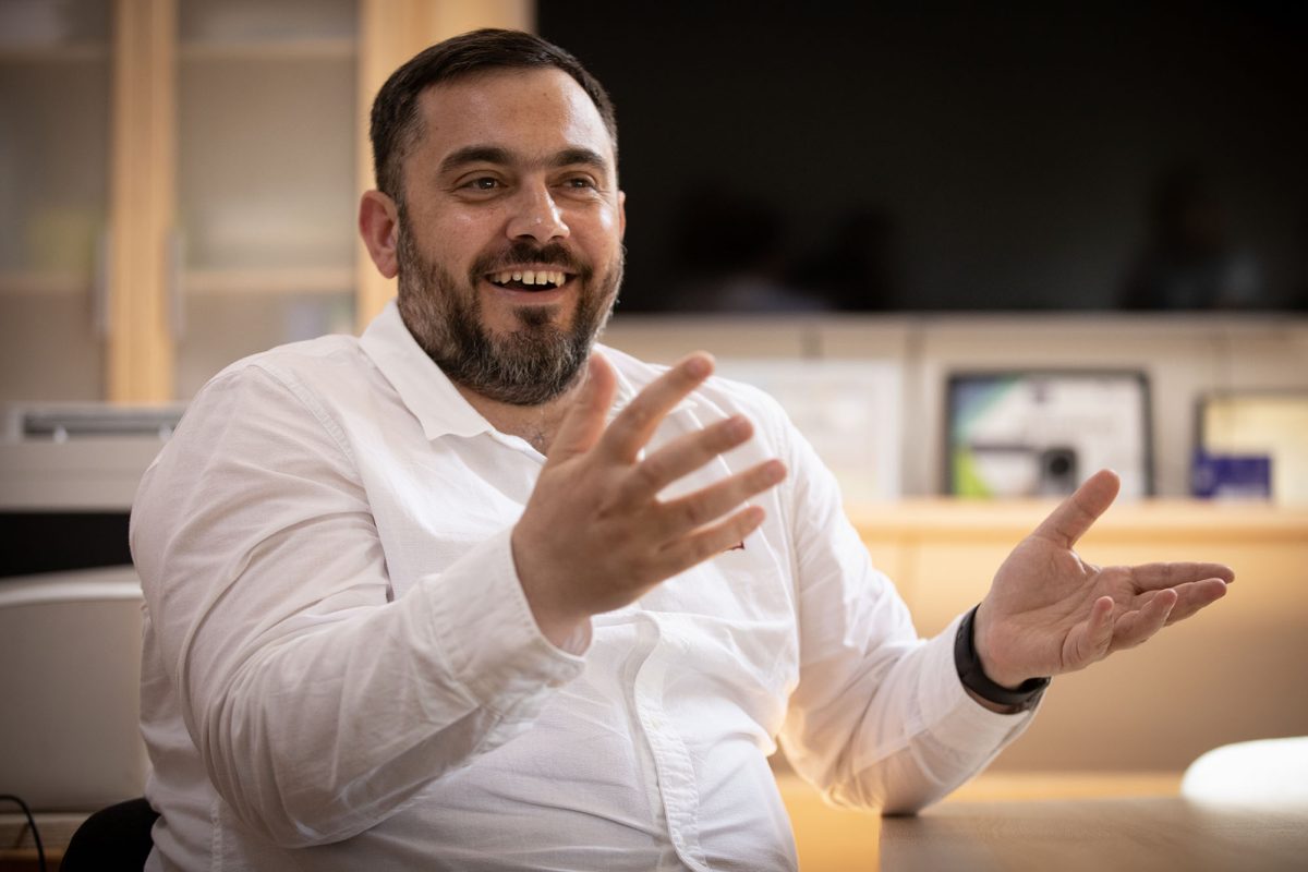 Mikhail Sirkeli, editor of Nokta. 